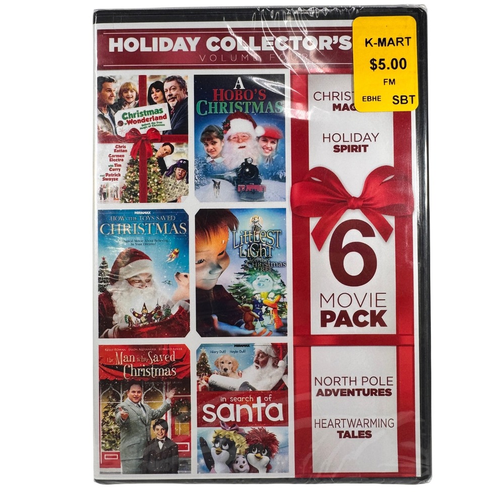 Holiday Collector's Set Vol 4 6-Movie Pack DVD Christmas in Wonderland New
